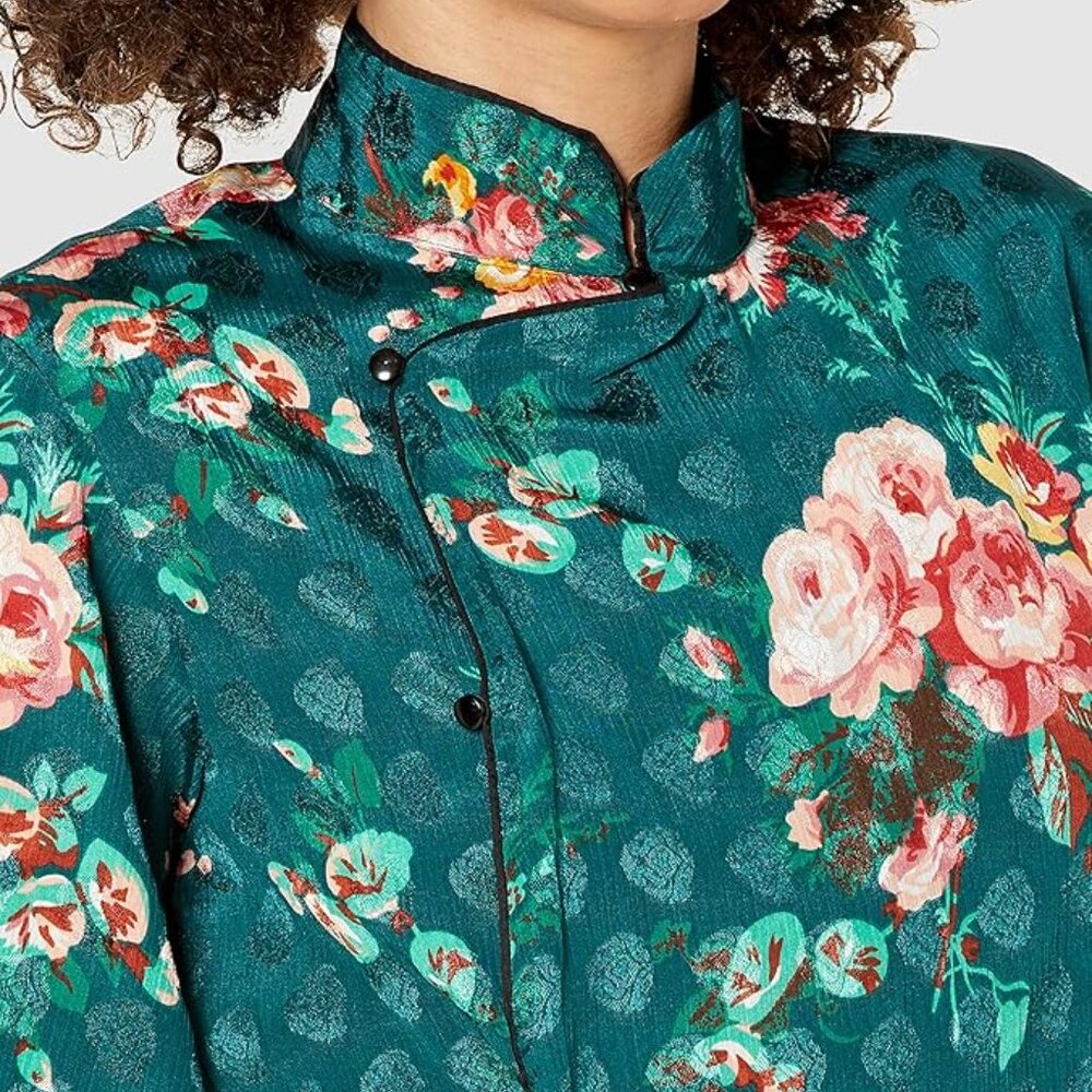 Floral Wrap Dress Dress SIZE XXL - Picture 6 of 7